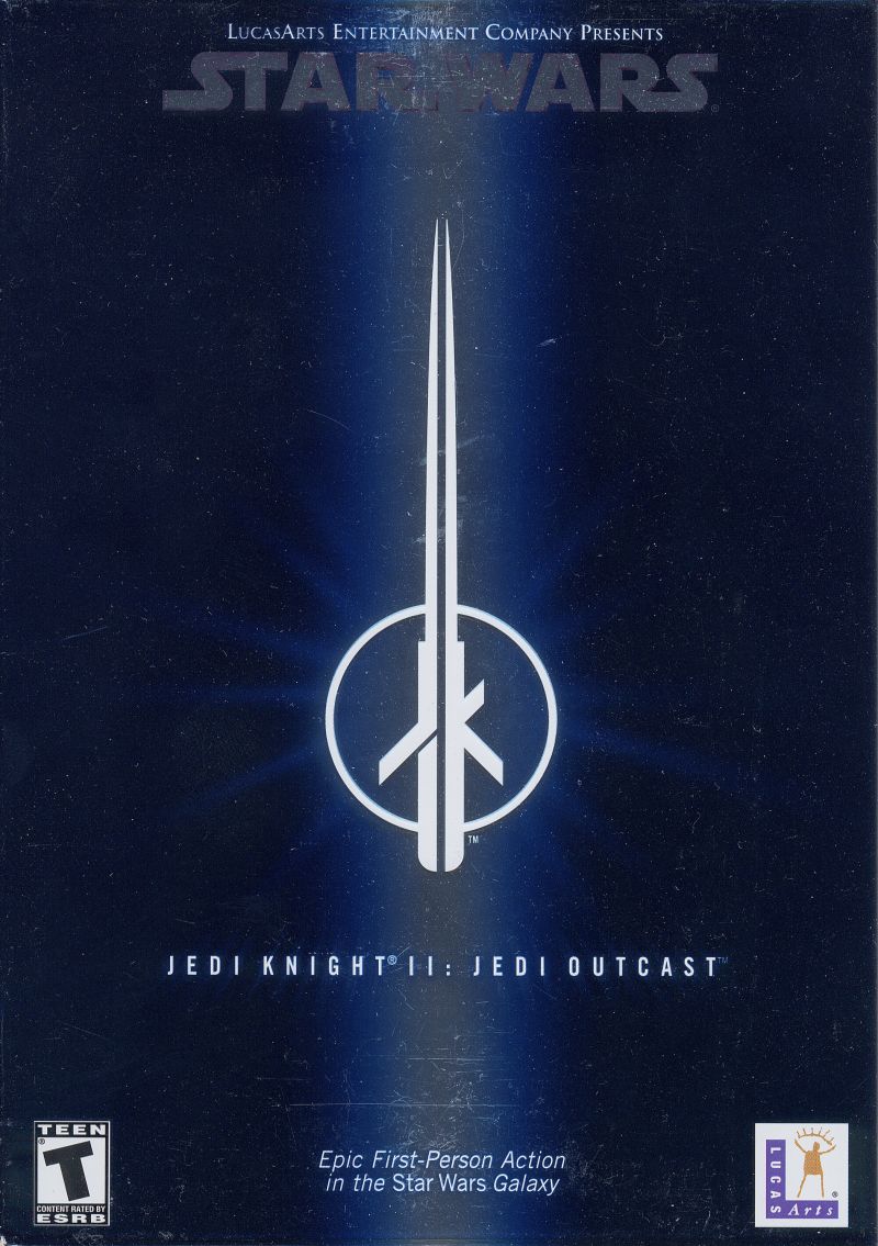 Star Wars Jedi Outcast box art for Gamecube